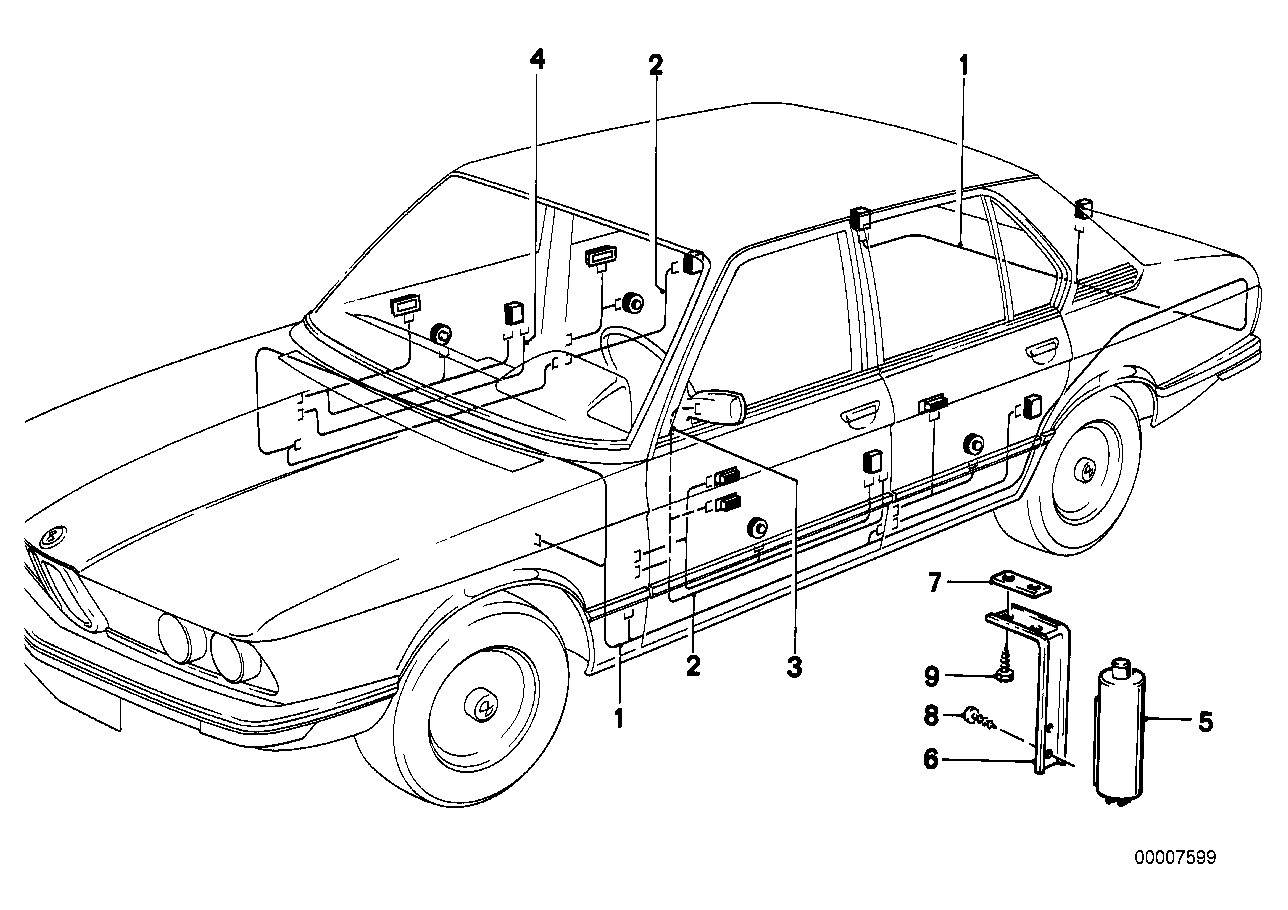 Kabelsatz Spannungsversorgung