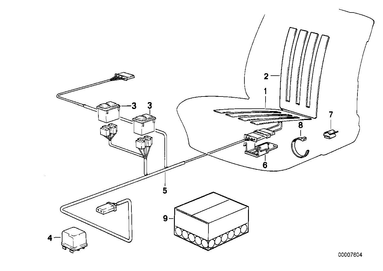 Chauffage de siège