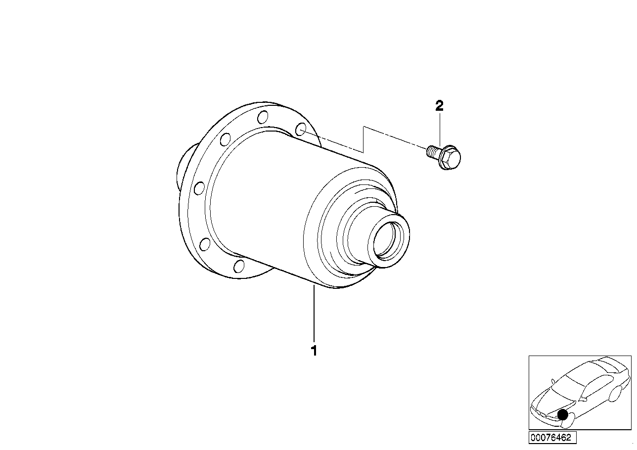 limited slip differential assembly