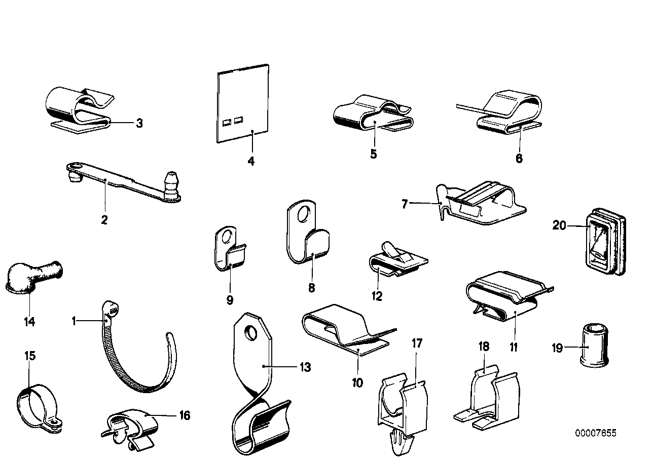 Kabelklemmen/Kabelhalter