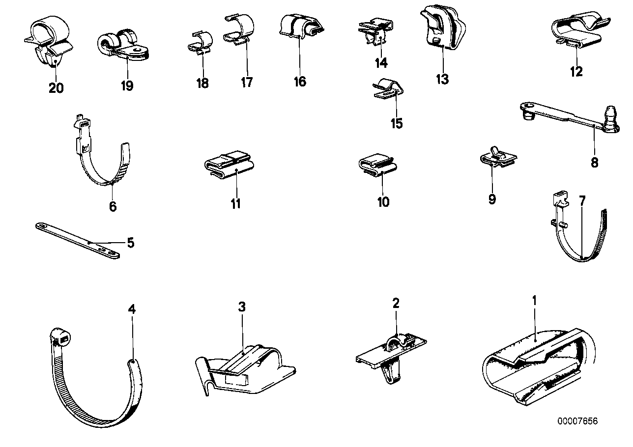 Sujetacables/portacables