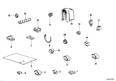 Cable clamps/cable holder