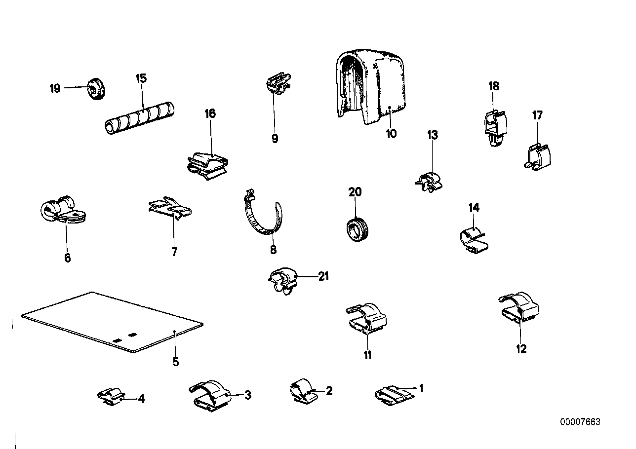 Sujetacables/portacables