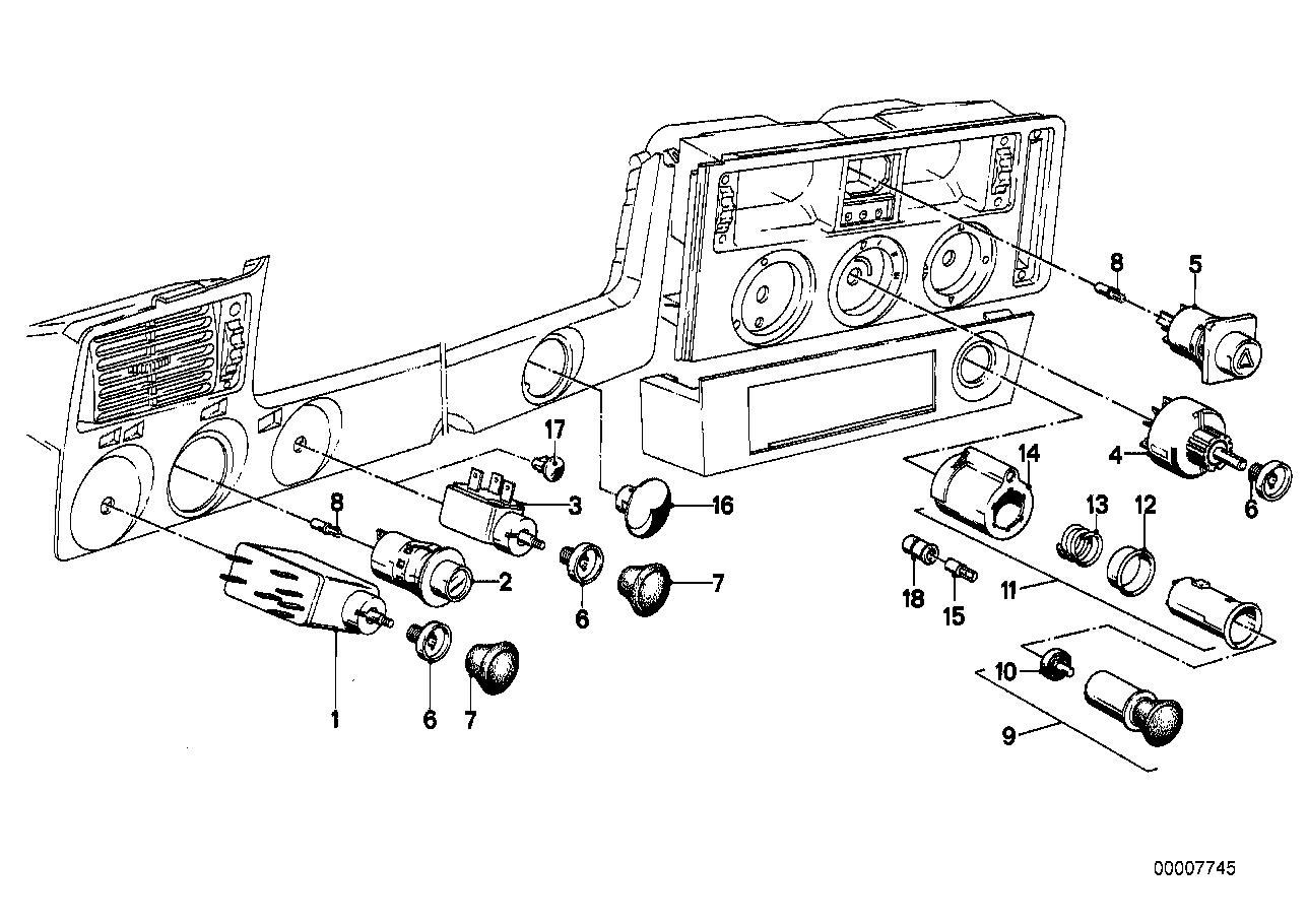 Switch-dash board