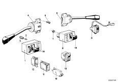 Steering column switch