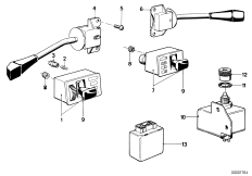 Steering column switch