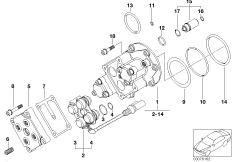 Cylinder head Vanos