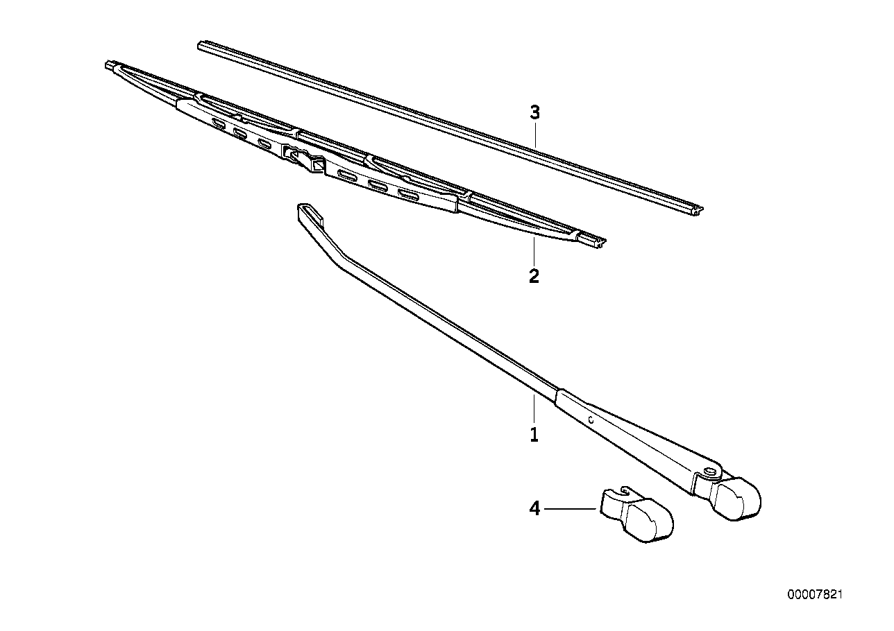 Wiper arm/wiper blade