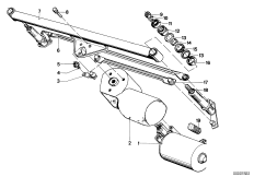 Single wiper parts