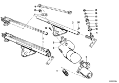 Single wiper parts