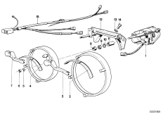 Pieces de dispositif lave-phares