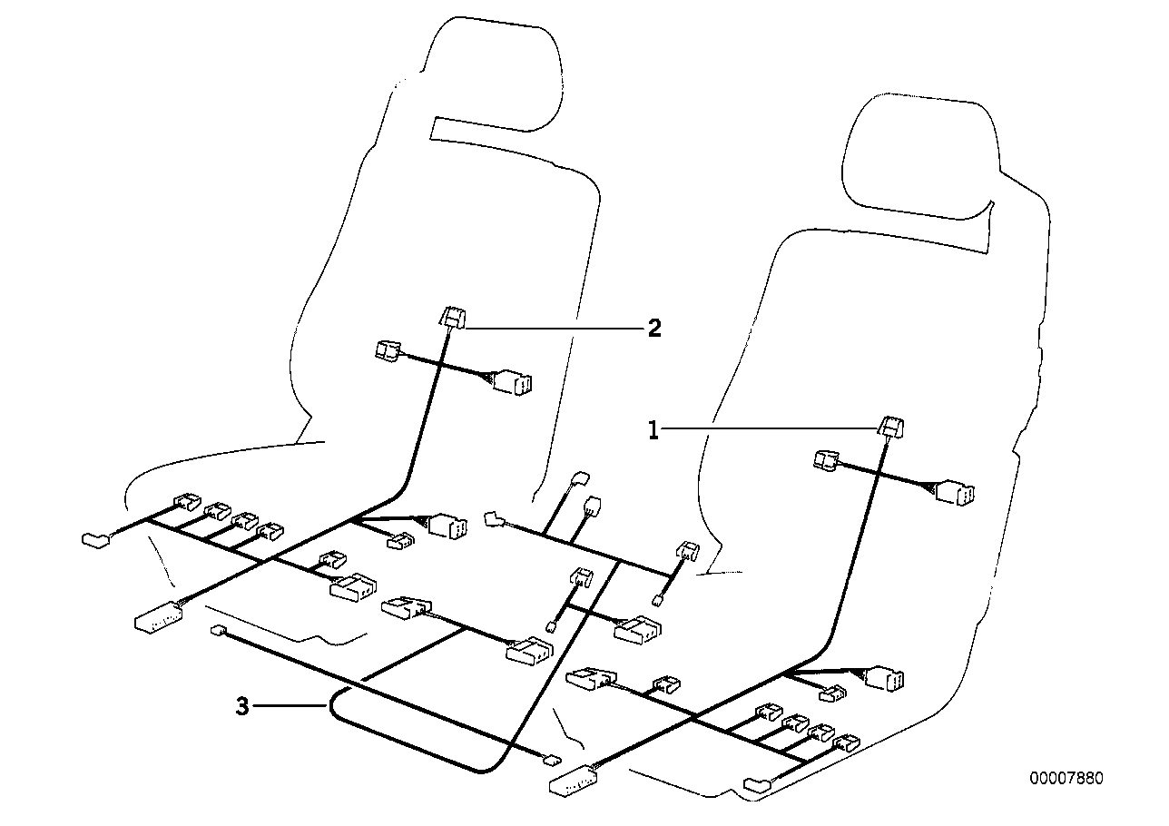 Faisceau pour siège