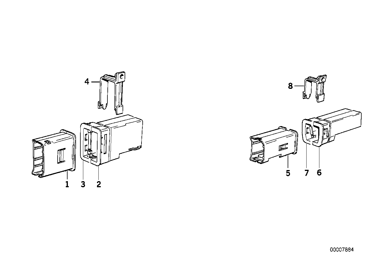 Kabelconnector-houder