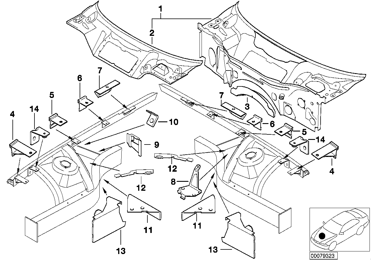 Framkonstruktion detaljer