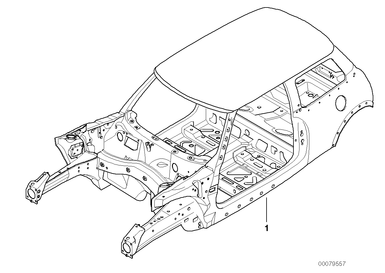 Karoserie skelet