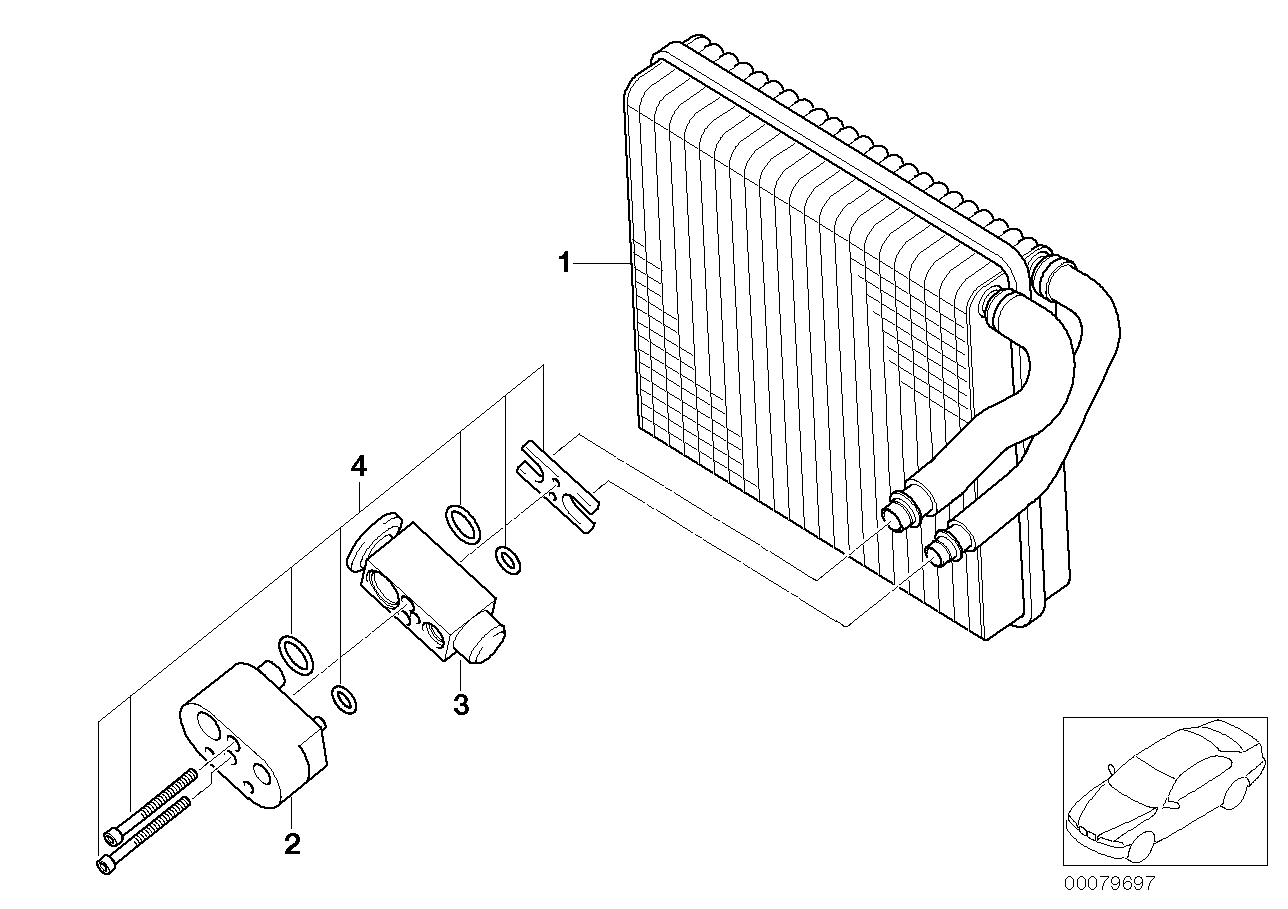 Evaporator / Expansion valve