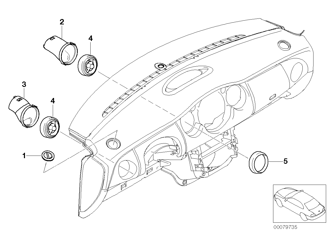 Ugelli di efflusso/coperturas