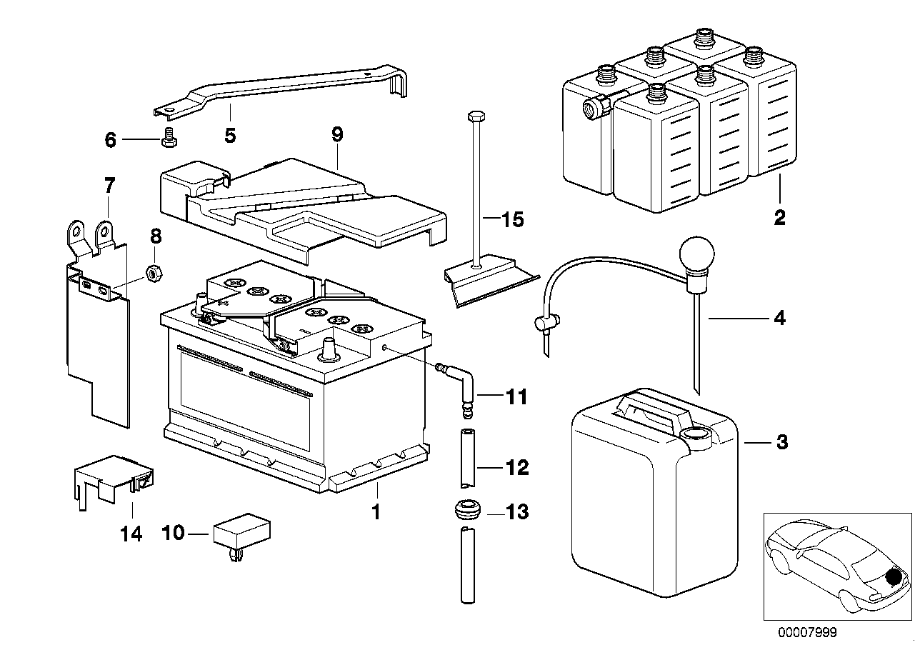 Battery, empty