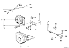 Signalhorn, Impulsgeber Tachometer