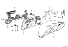 Combine d'instruments, composants