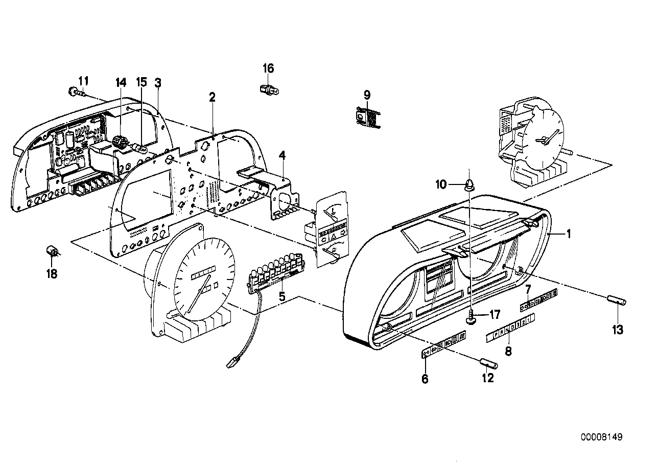 Instrumento combinado-peças individuais