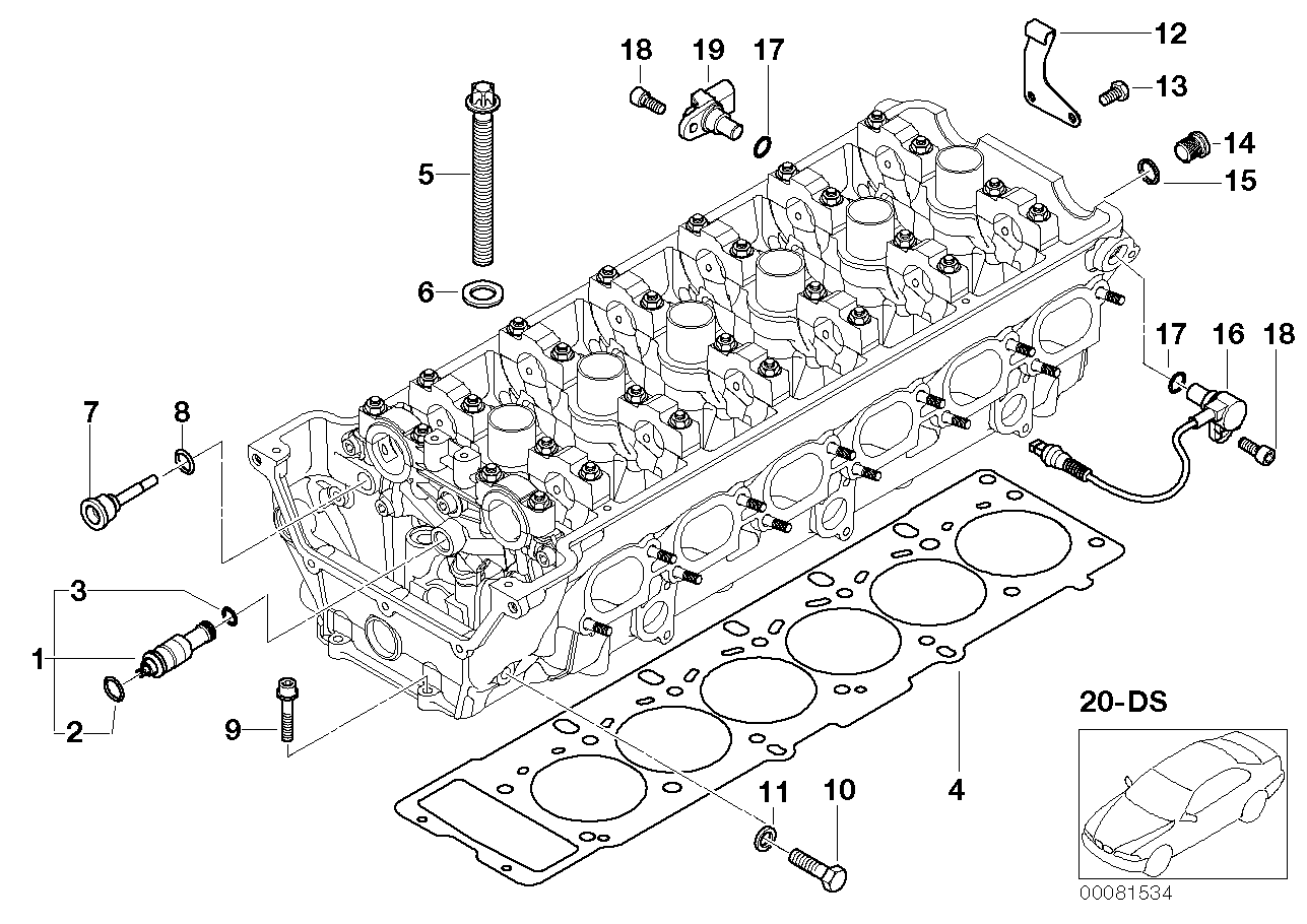 Cylinder head attached parts