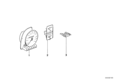 Tachometer/Kombi-Instrument/Codierst