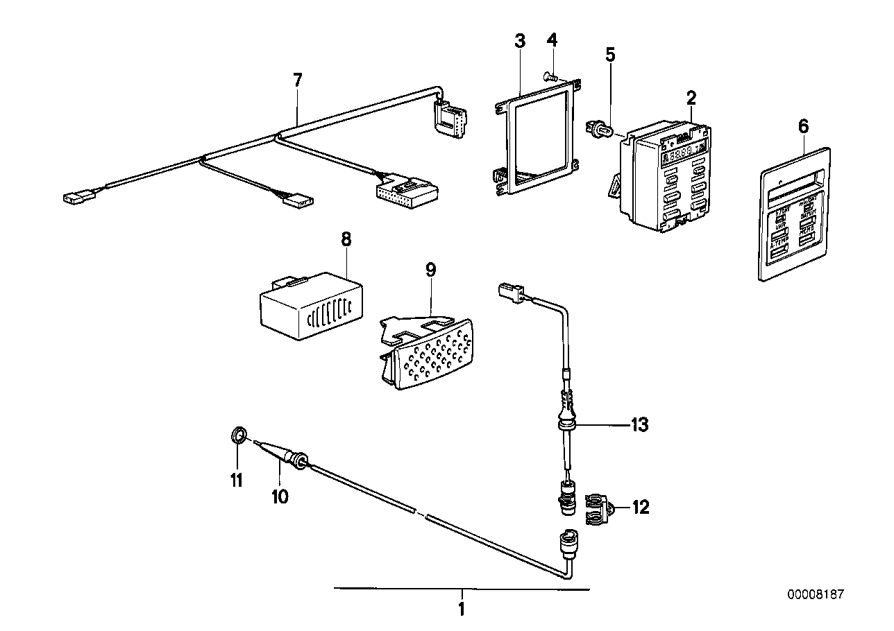 Buitentemperatur/digitaal horloge