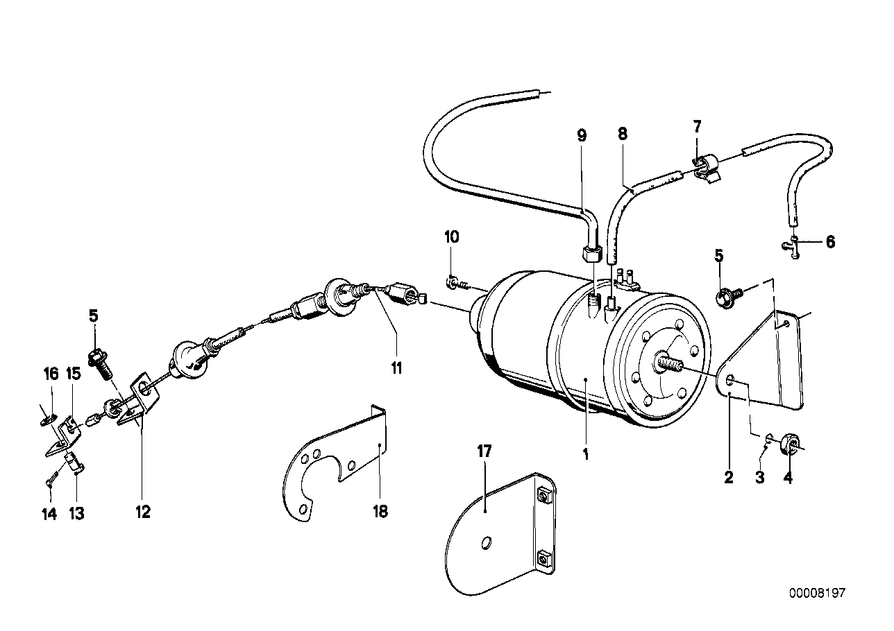 Geschwindigkeitsregelung/Stellantrieb