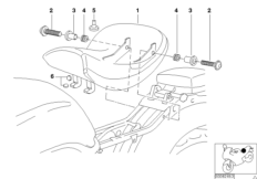 Assento de motociclista