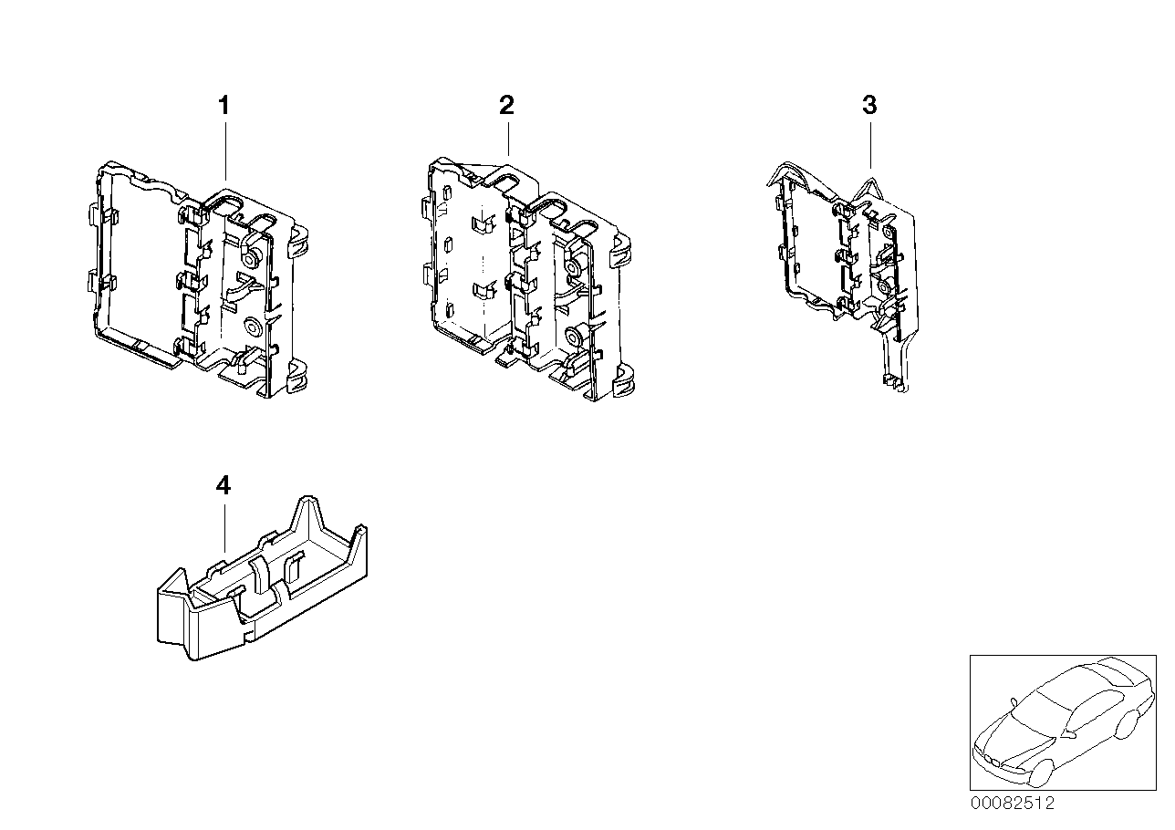 Halter Steckverbindung