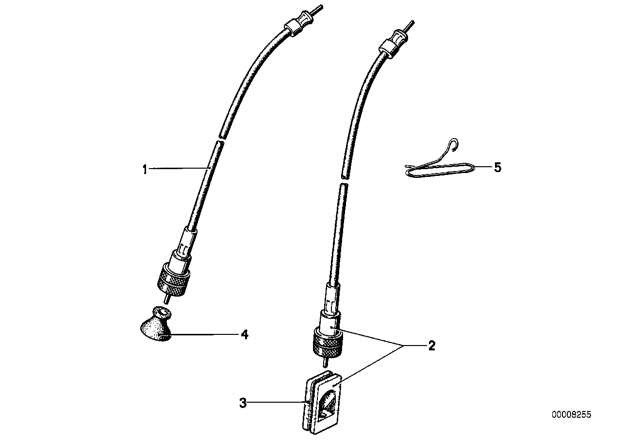 Flessibile tachimetro/flessib.contagiri