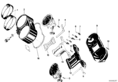 Combine d'instruments, composants