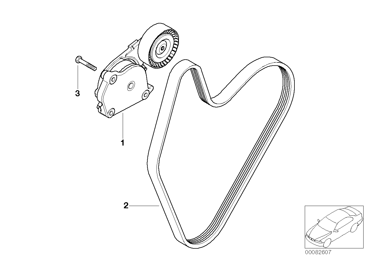 Belt Drive Water Pump/Alternator