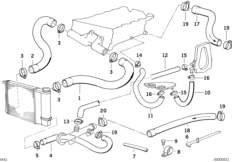 Systeme de refroidissement - durit