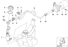 Braenslepump/filter