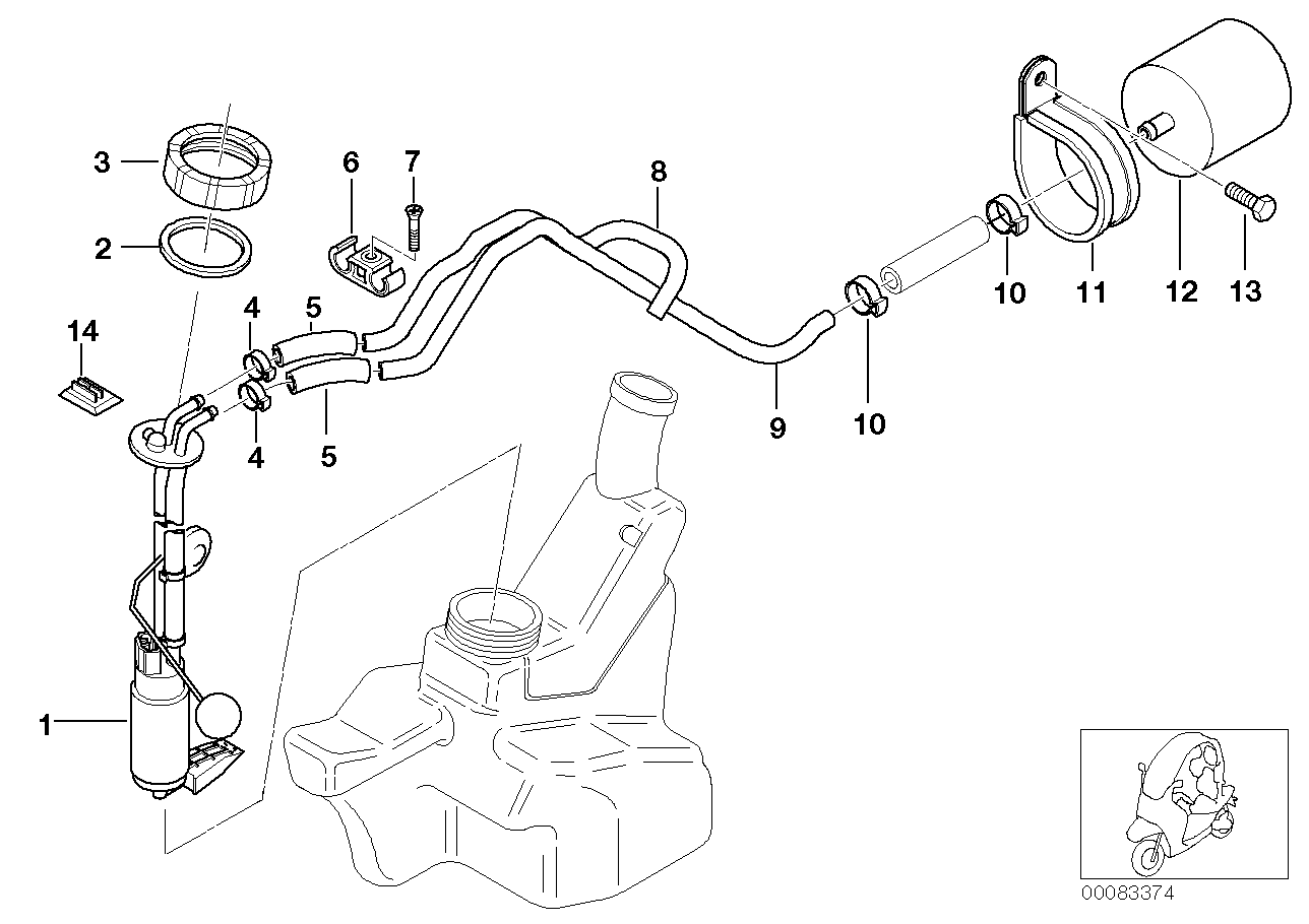 Kraftstoffpumpe/Kraftstofffilter