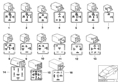 Various relays