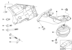 Motorophanging