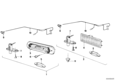 Installing set trunk light