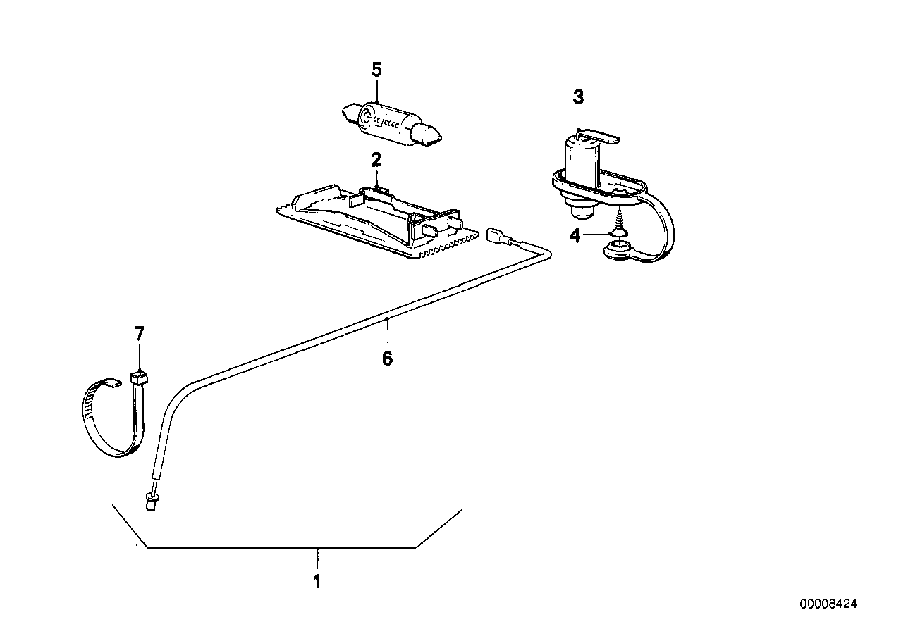 Luggage compartment light