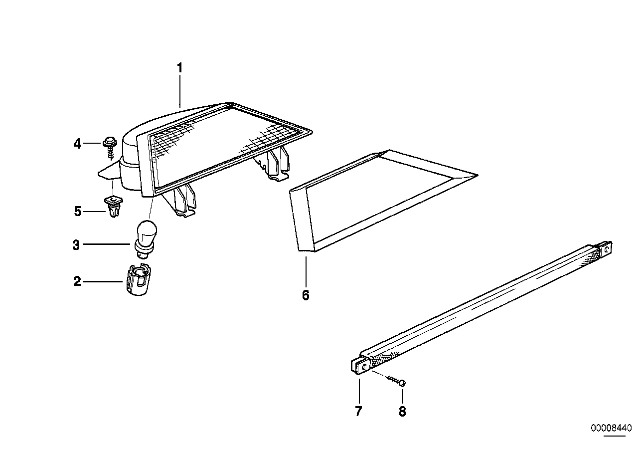 Tredje bromsbaklykta