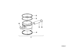 活塞、活塞零件