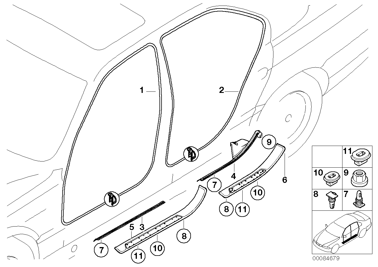 Protección de bordes / Moldura entrada