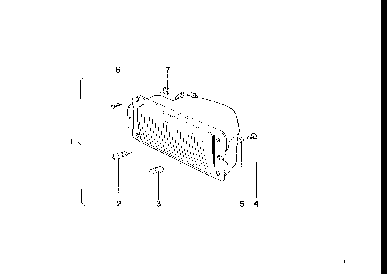 Nebelscheinwerfer/Parkleuchte