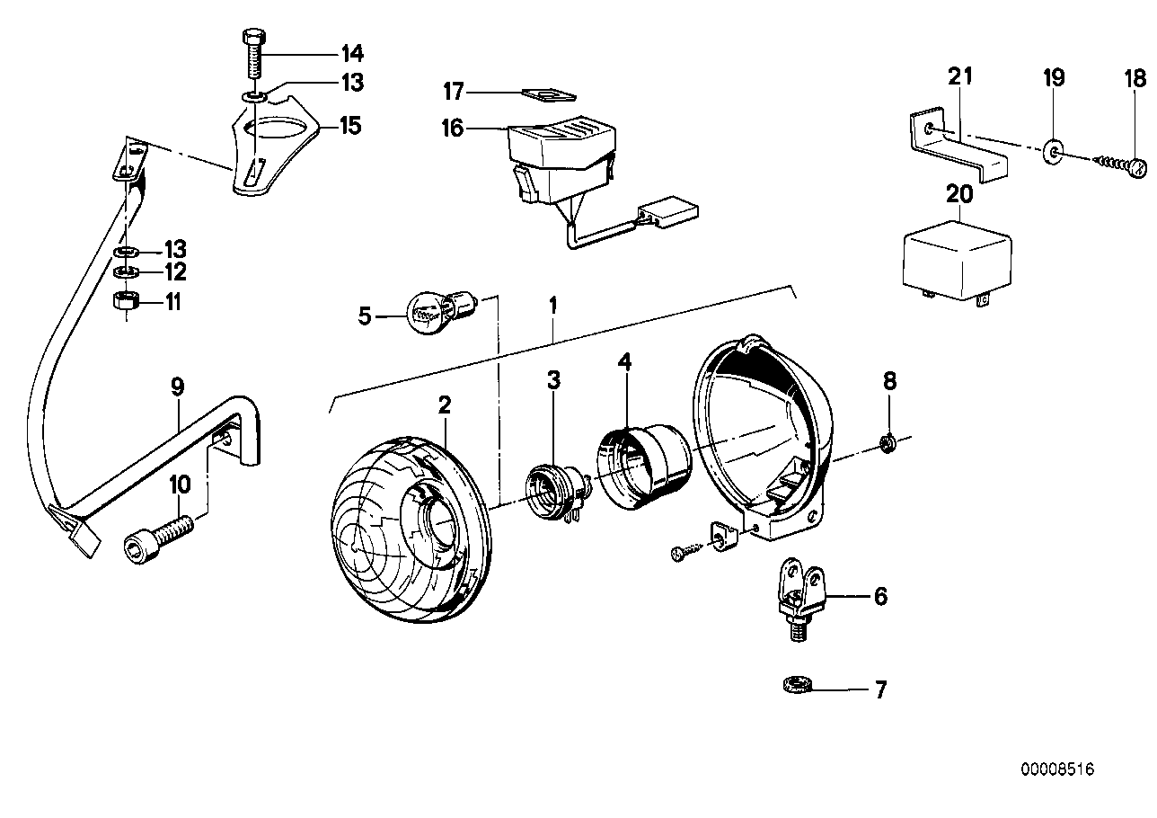 Lampe d'avertissement