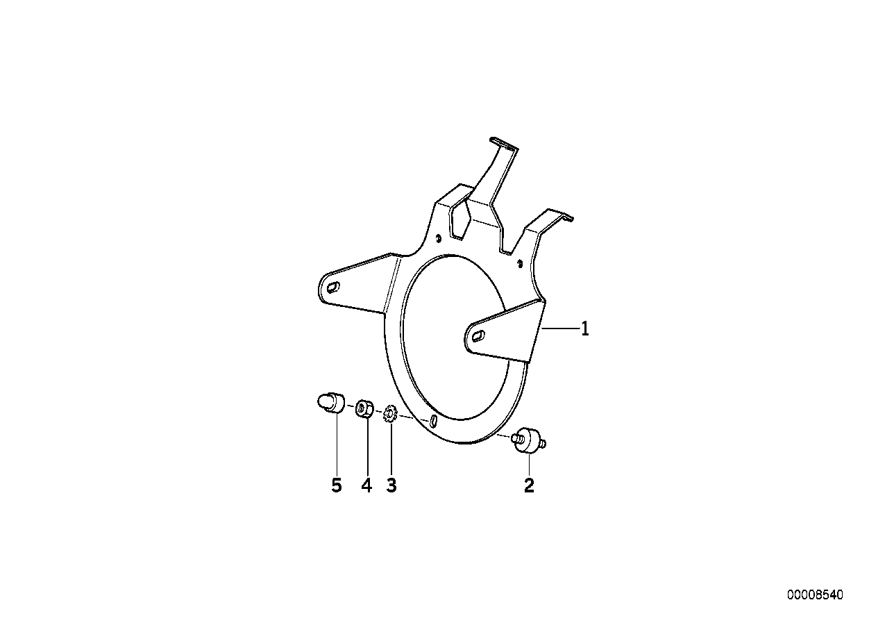 大灯支架