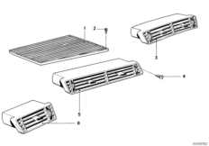 Grille d'aération