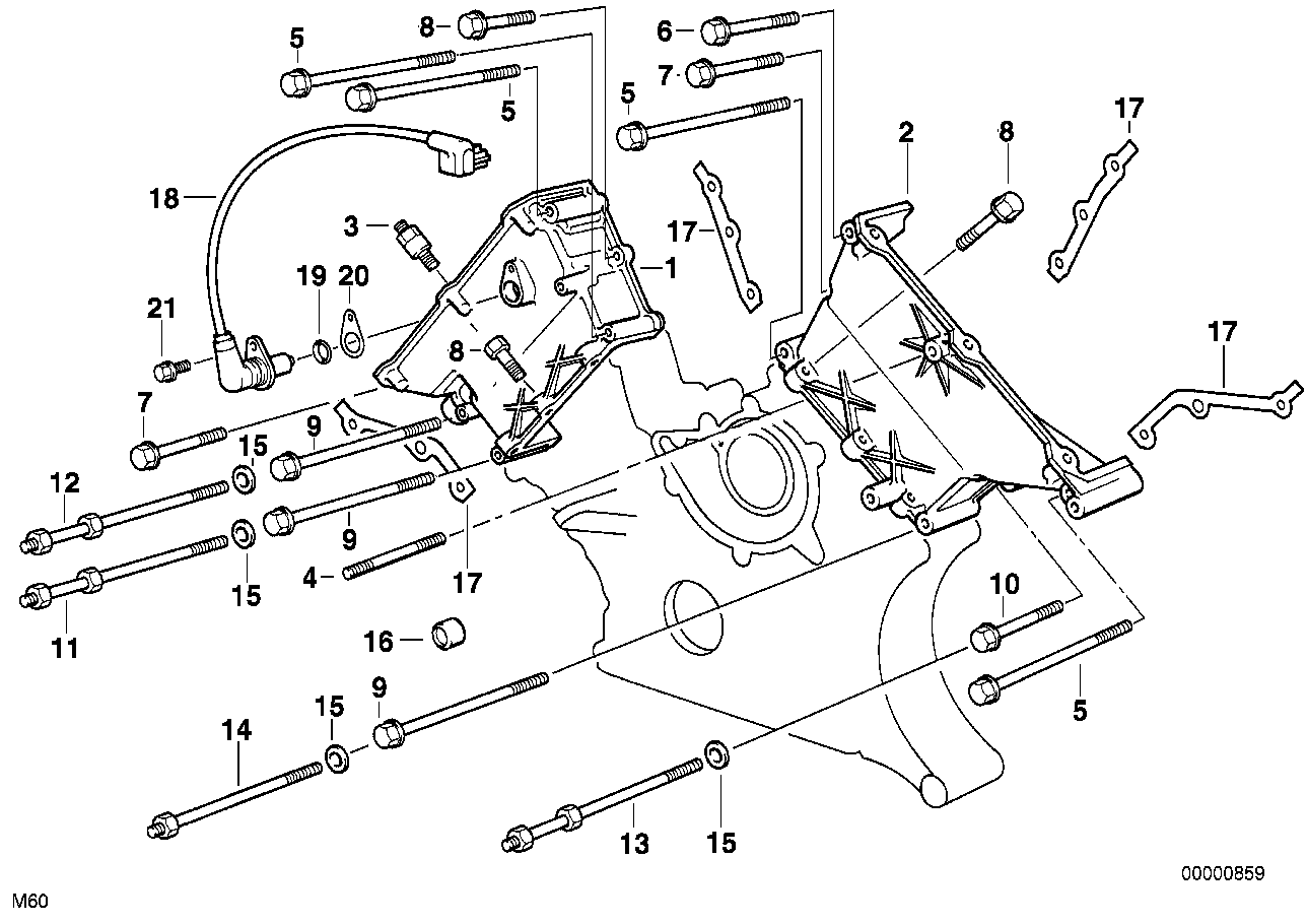 Kettenkastengehäuse oben