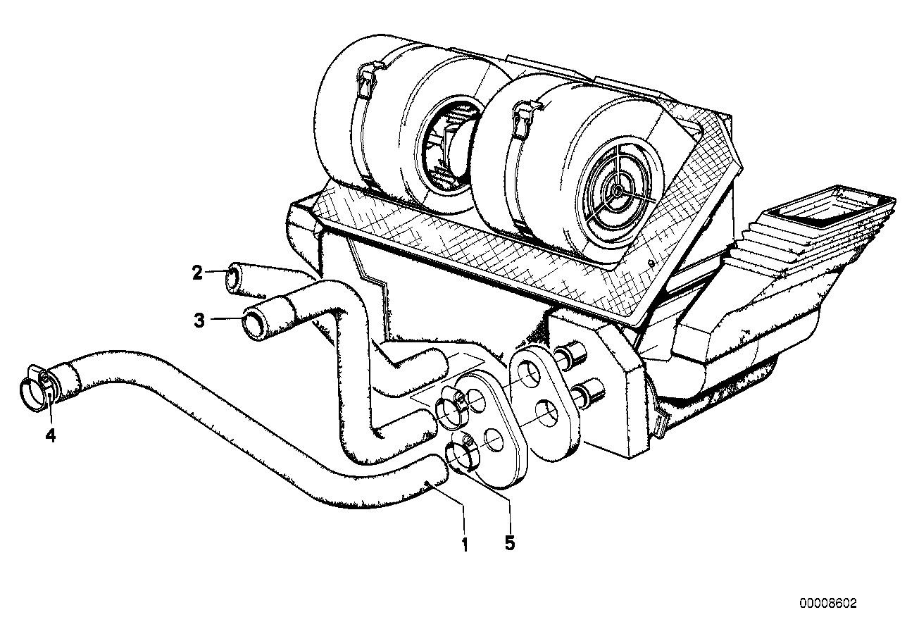 Tubo flex.de agua admision/escape